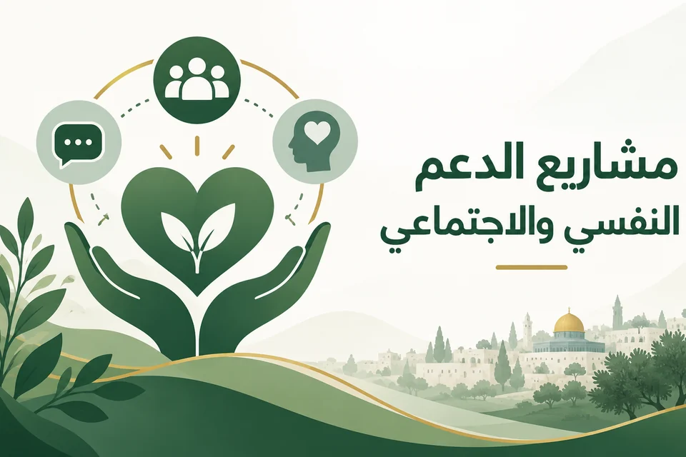 مشاريع الدعم النفسي والاجتماعي