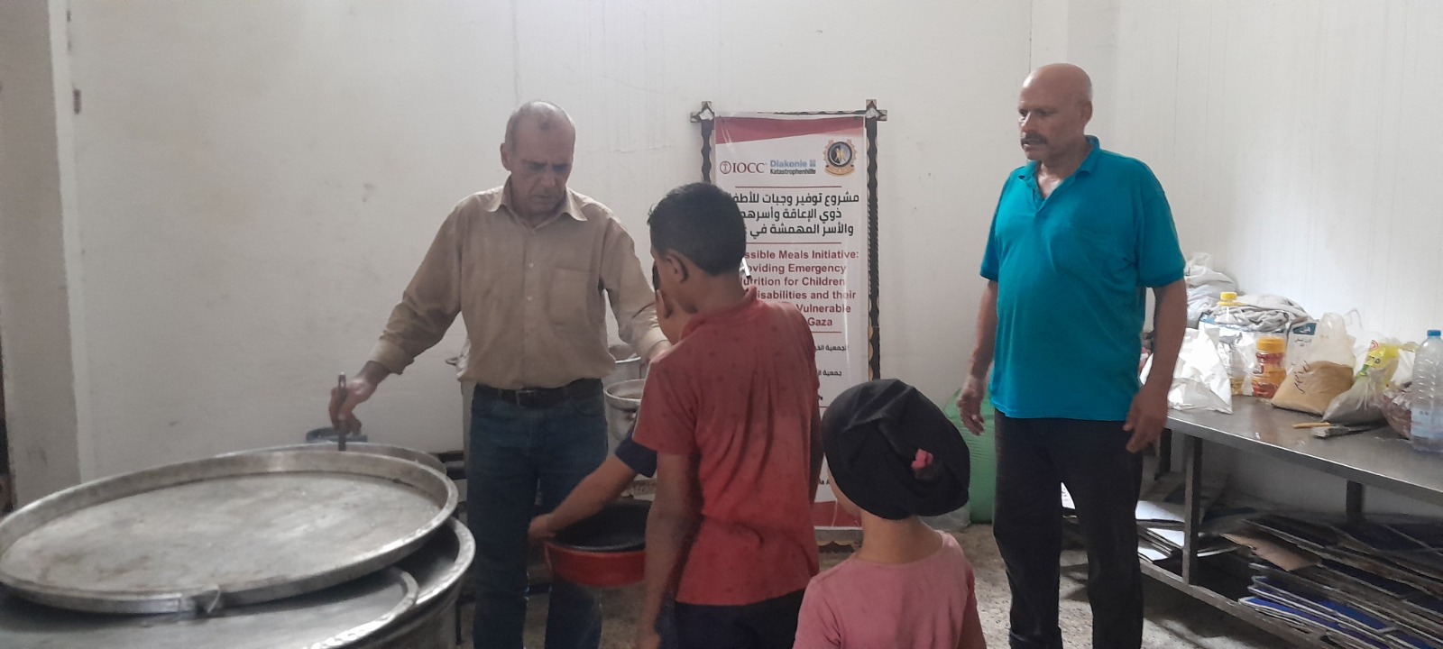 Providing Emergency Nutrition for Children with Disabilities and their Families and Vulnerable Families in Gaza